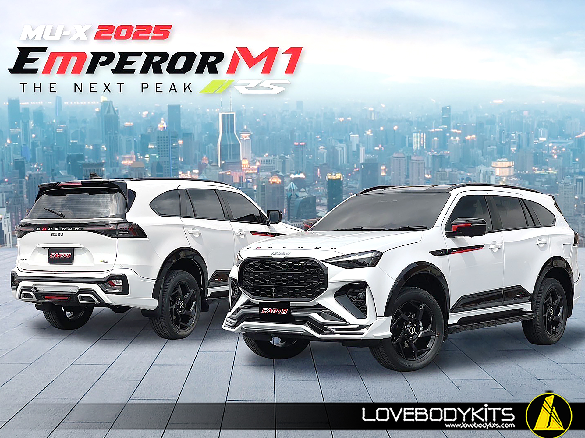 ชุดแต่ง EMPEROR M1 : MU-X 2024 (RS)
