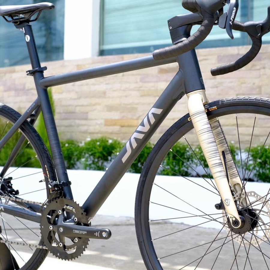 จักรยานเสือหมอบ JAVA RAPIDA 14SP ชุดเกียร์LT-WOOL เบรคน้ำมันเต็มระบบ เฟรม Aluminium ล้อ700c NEW2024