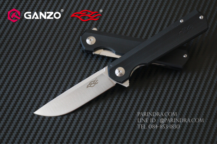 มีดพับ Ganzo กานโซ่ รุ่น FH11-BK D2 Steel ด้ามสีดำสนิท ของแท้ 100%