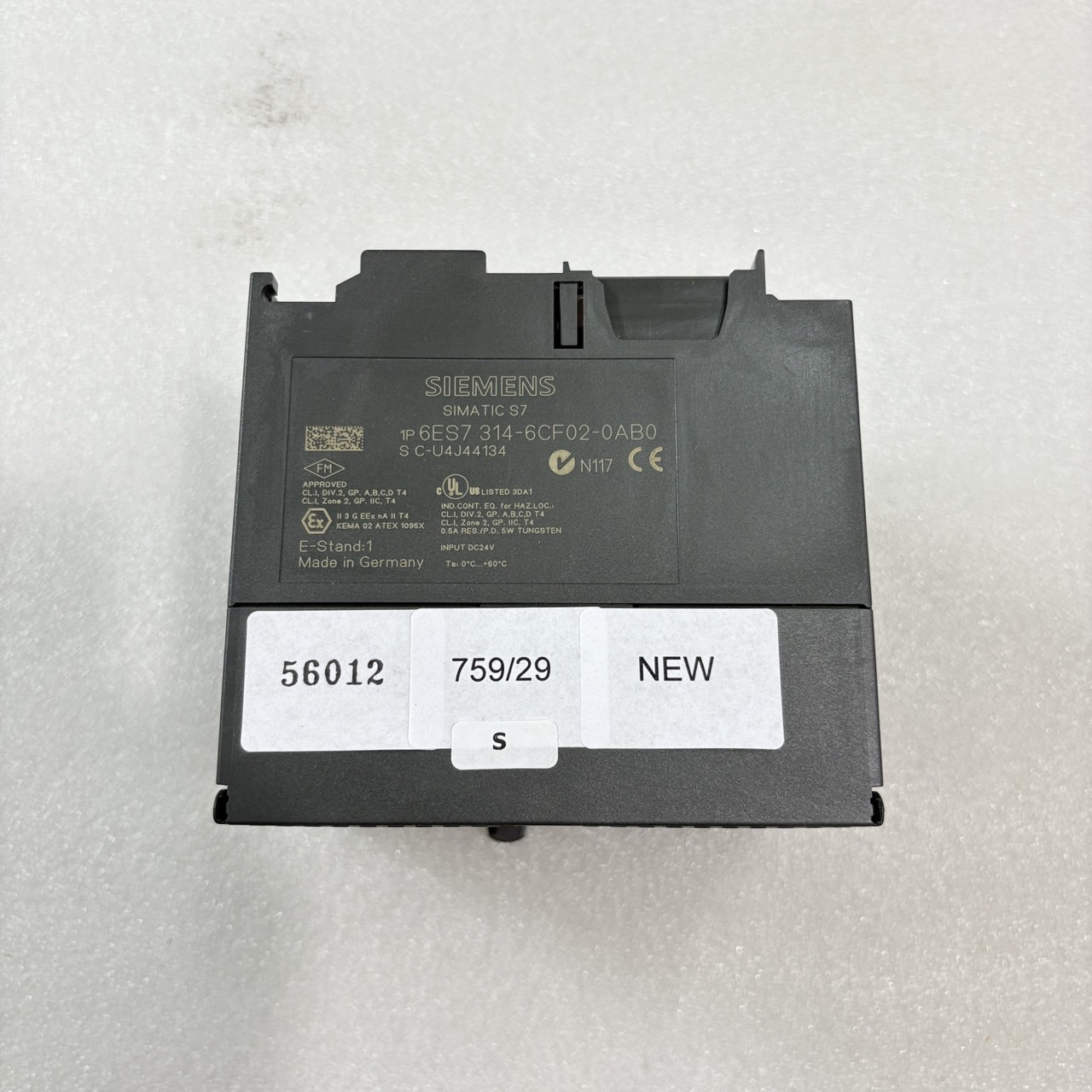 6ES7 314-6CF02-0AB0 PLC “ SIEMENS ”