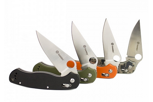 มีดพับ Ganzo รุ่น G729-GR สีเขียวทหารบก ของแท้ 100%