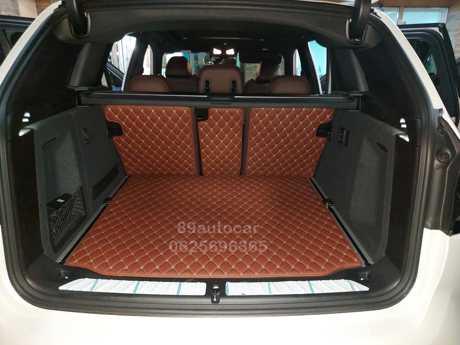 พรมรถยนต์ BMW X3 Xdrive 20d ปี 2022 ปูพรม6D สีกาแฟ เต็มคัน