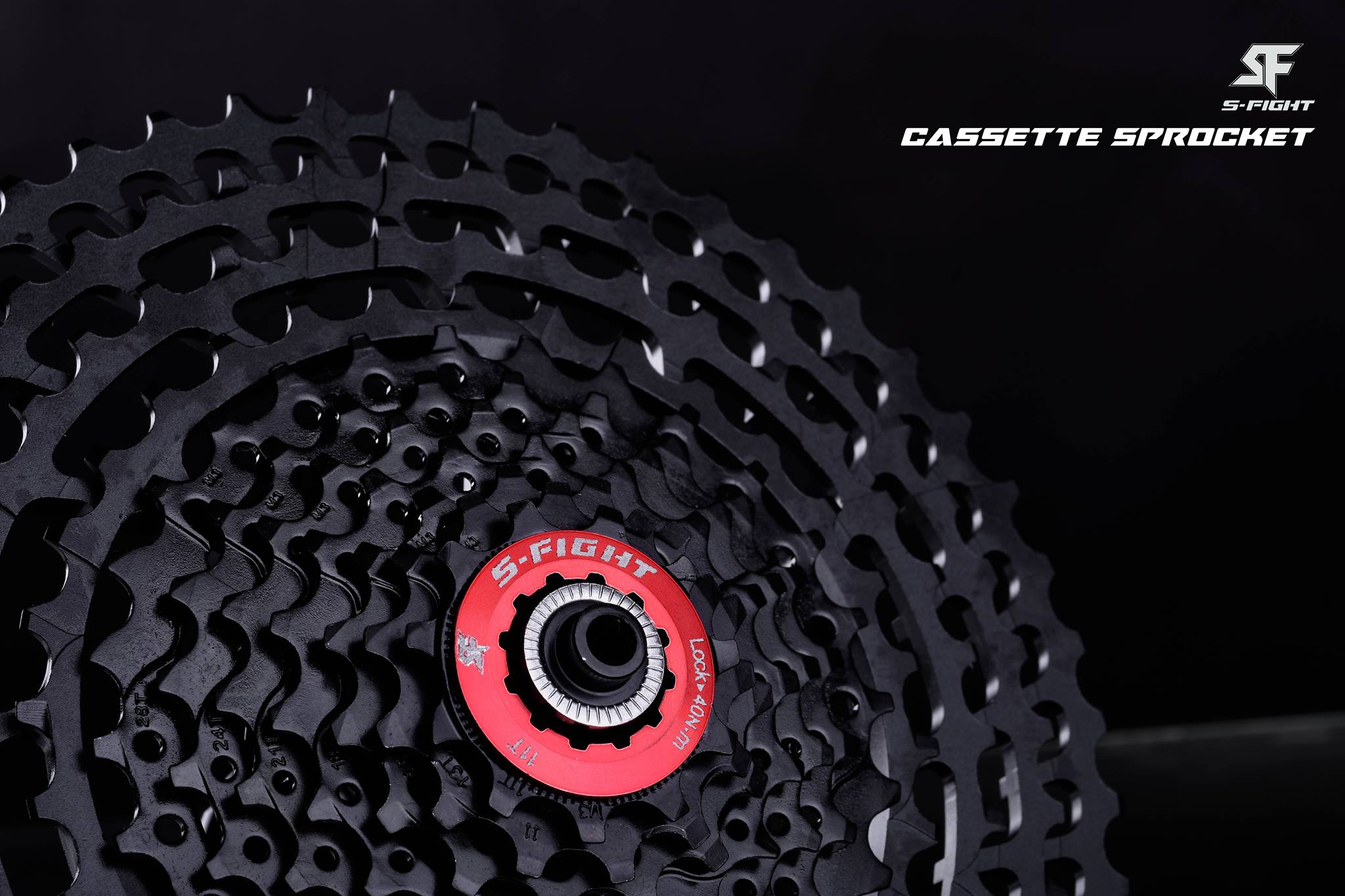 เฟืองท้าย S-FIGHT G11-50-B SPROCKET CASSETTE, 11-50T, 365กรัม