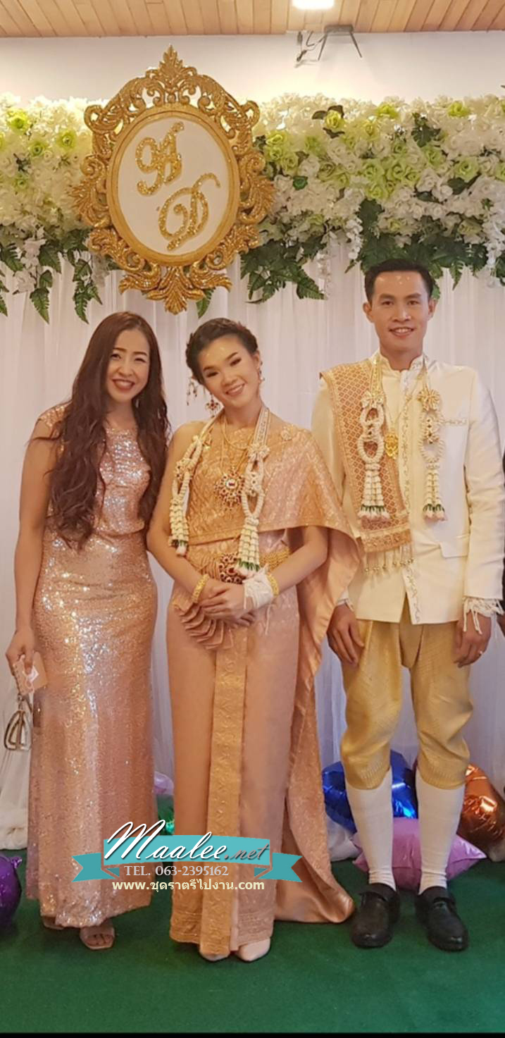 พร้อมเช่า ชุดราตรีแนวGatsby ปักเลื่อม แขนกุดเข้ารูป ออกงานกลางคืน ด้านหลังเป็นซีทรูแนวเซ็กซี่ สีเงิน (ซิปหลัง)