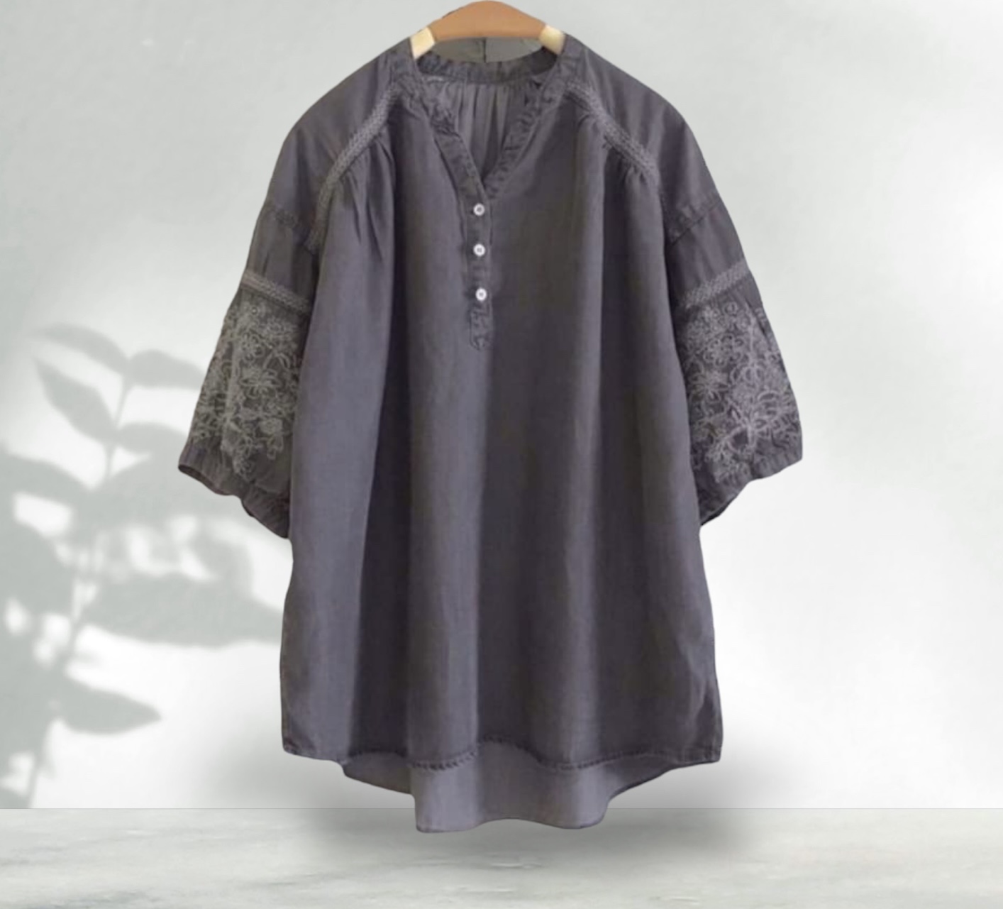 เสื้อยีนส์tencelลายปัก