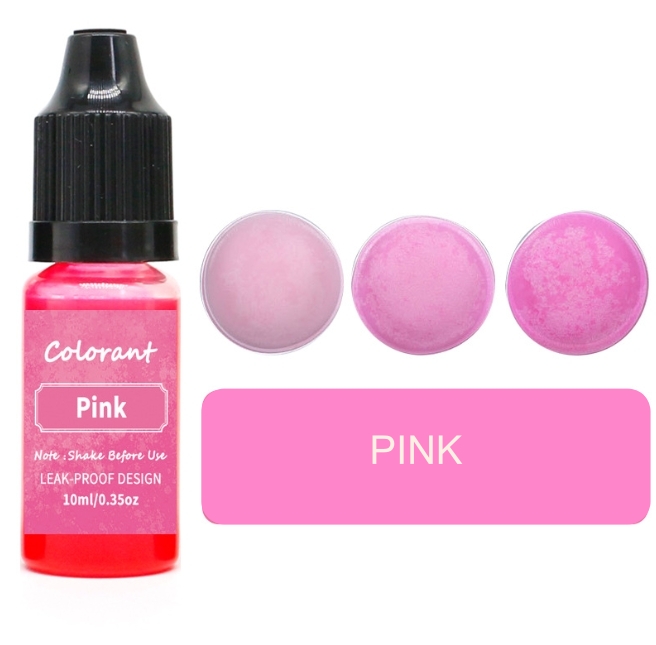 สีผสมเทียนน้ำ-PINK