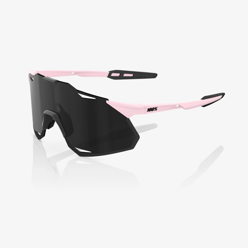 แว่นตา 100% HYPERCRAFT XS SUNGLASSES Color Soft Tact Desert Pink - Black Mirror Lens ของแท้ NEW2023