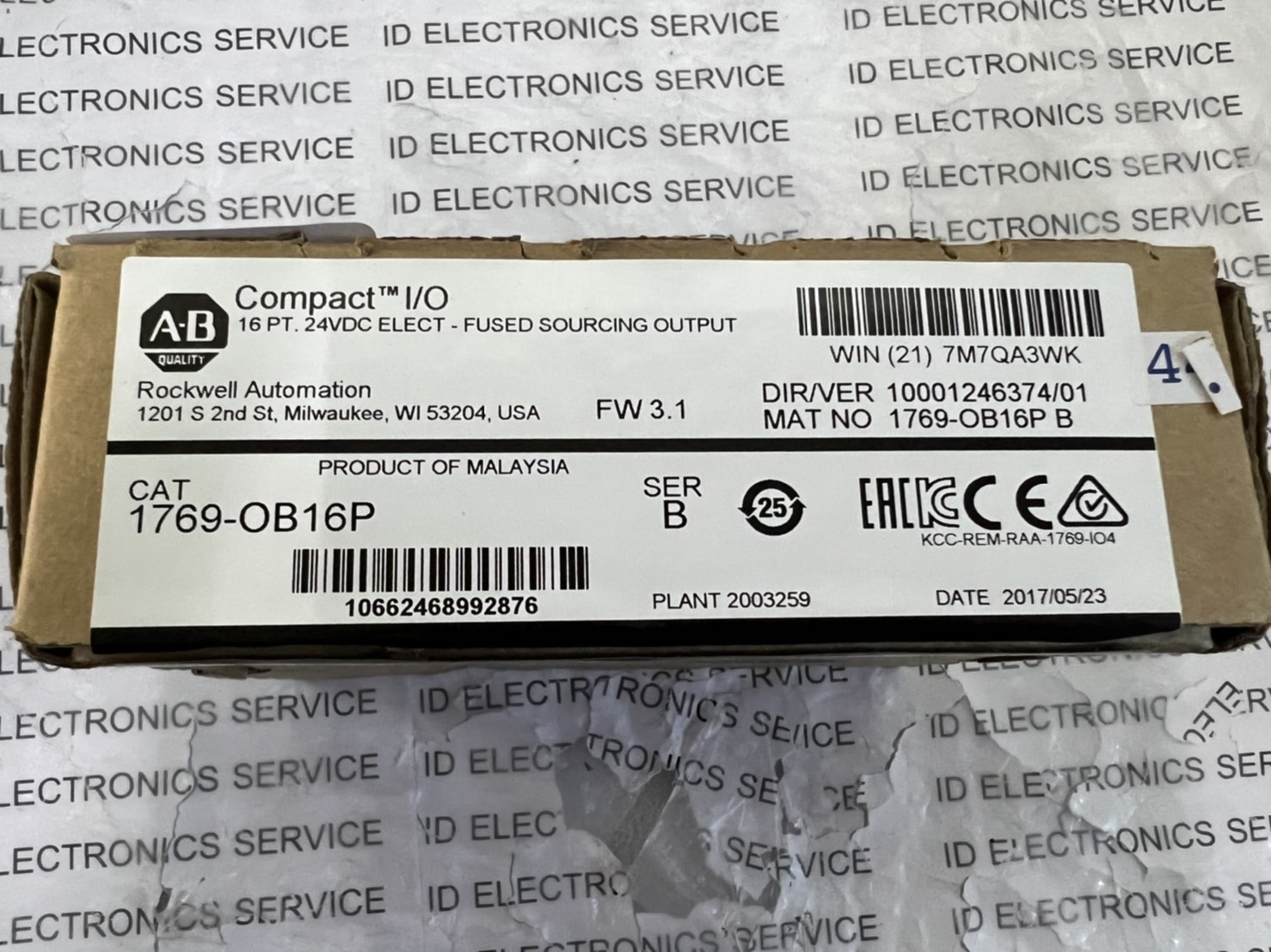 1769-OB16P PLC " ALLEN-BRADLEY "