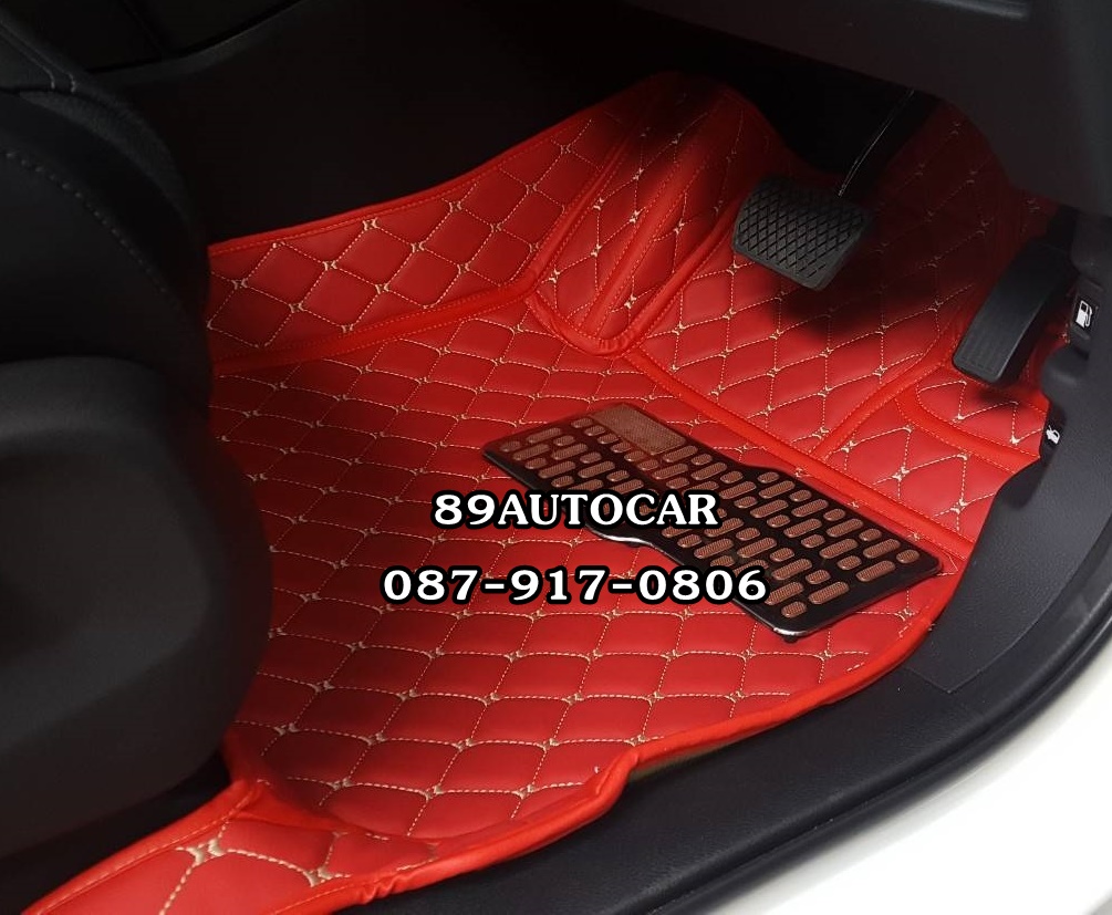 พรม6D ปูพื้น Honda CR-V G5 2018-2020 7ที่นั่ง เข้ารูป เต็มคัน