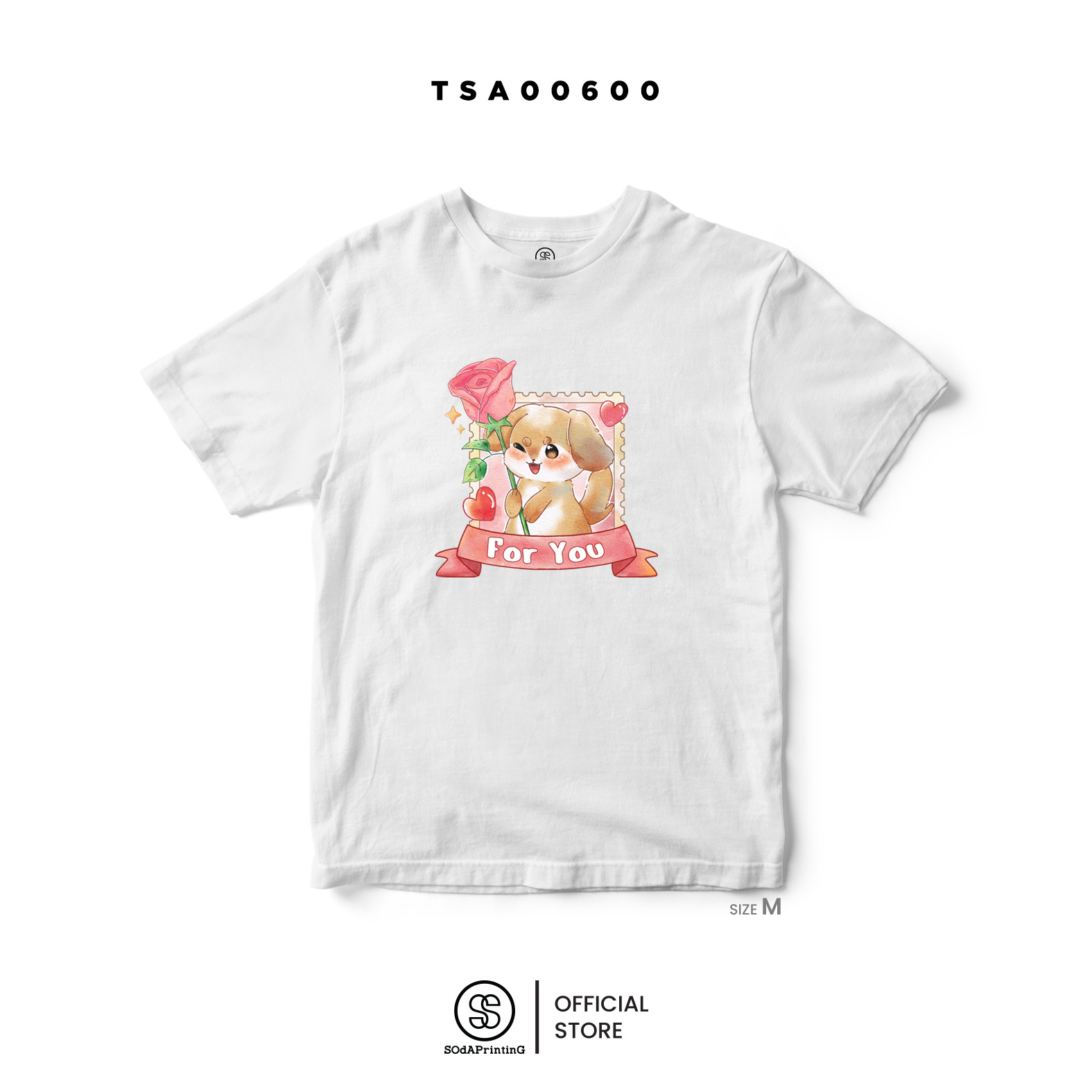เสื้อยืด For You รหัส TSA00600-TSA00601 (C20) #valentine #วาเลนไทน์ #เสื้อยืด #SOdAPrintinG