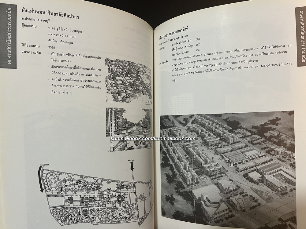 สี่ทศวรรษ สถาปัตย์ ศิลปากร / ผลงานนักศึกษาเก่าและอาจารย์