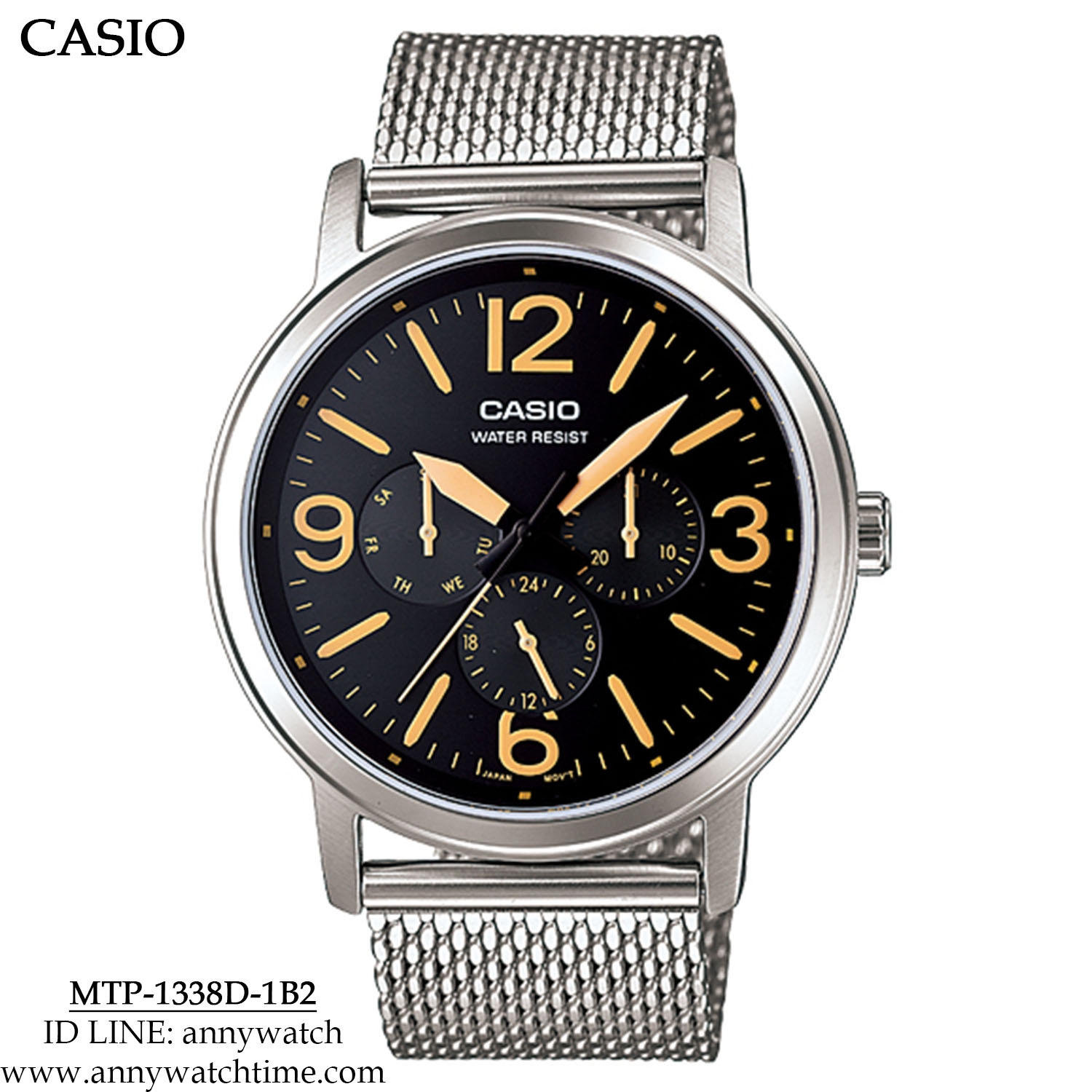 CASIO MTP-1338D-1B2
