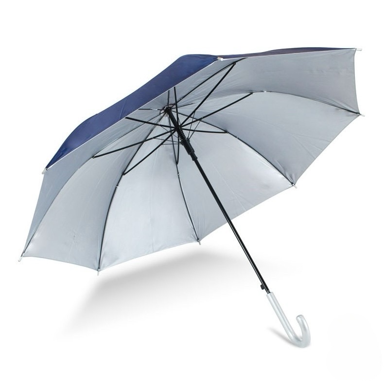 ร่มพับตอนเดียว 24 นิ้ว ด้ามจับพลาสติกแบบงอ