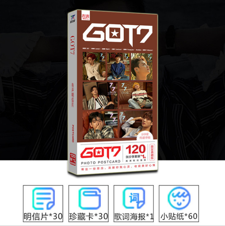 โปสการ์ด GOT7 - 7 For 7