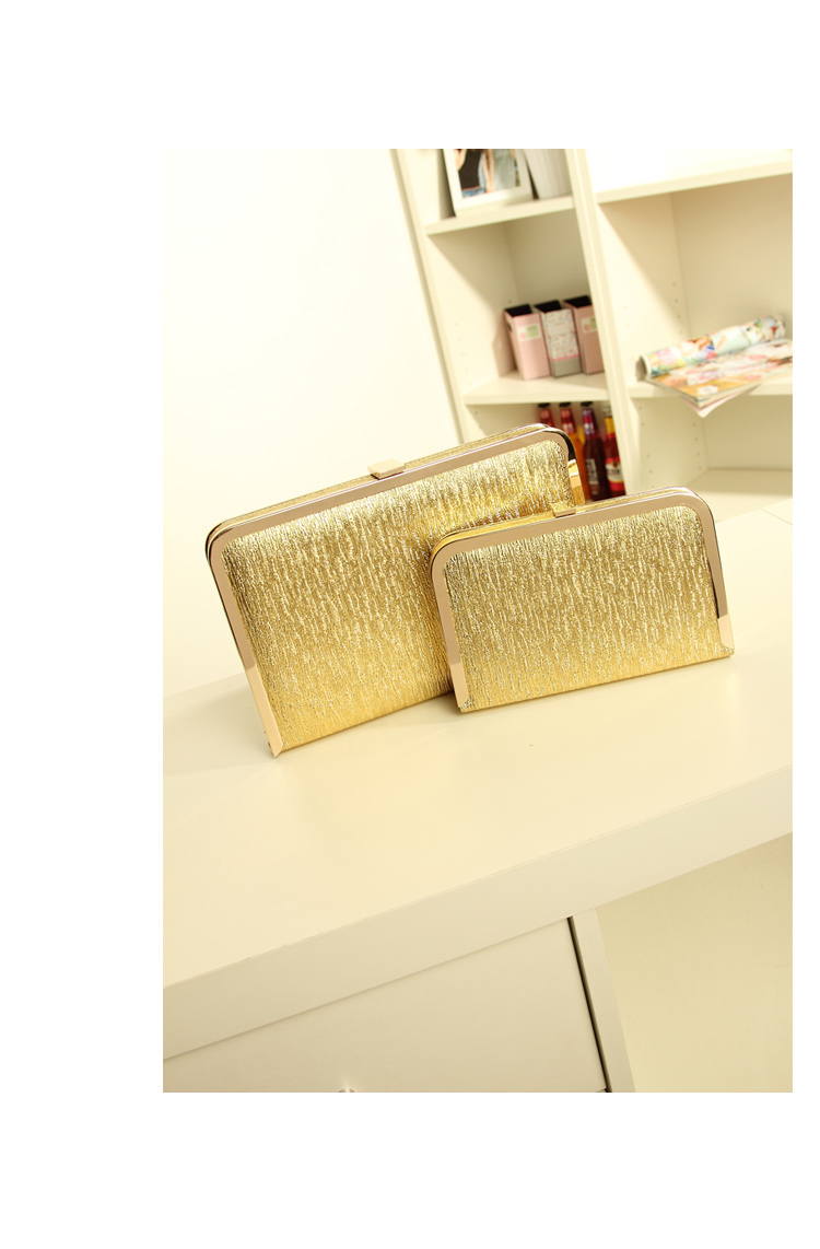 พร้อมส่ง Evening Clutch กระเป๋าออกงาน สีดำ ทรงสีเหลี่ยม พร้อมสายสะพาย ขนาด S