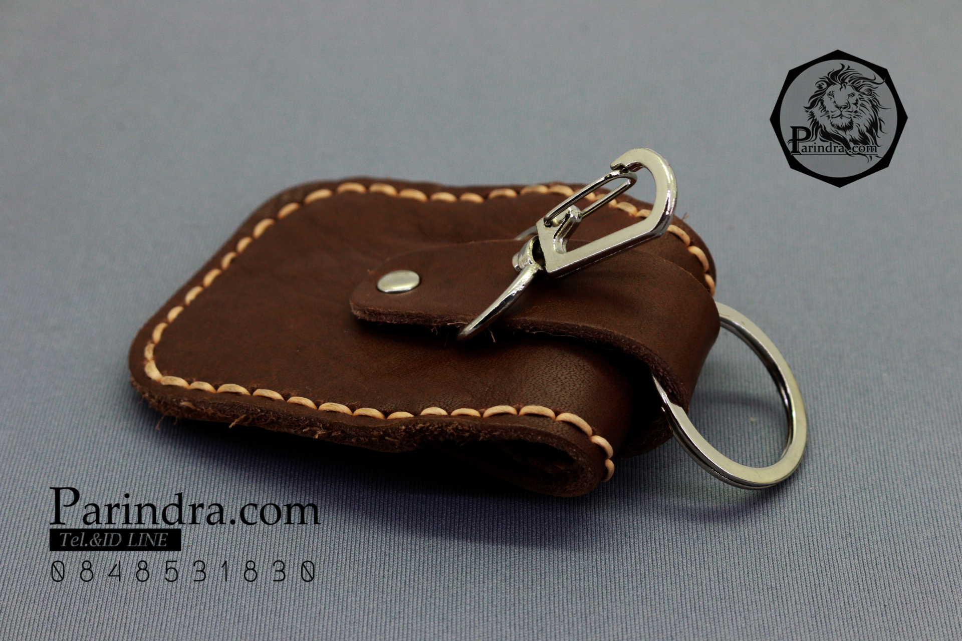 กระเป๋าหนังแท้ สีน้ำตาล สำหรับใส่ไฟแช็ค ทนทาน ใช้ได้นาน