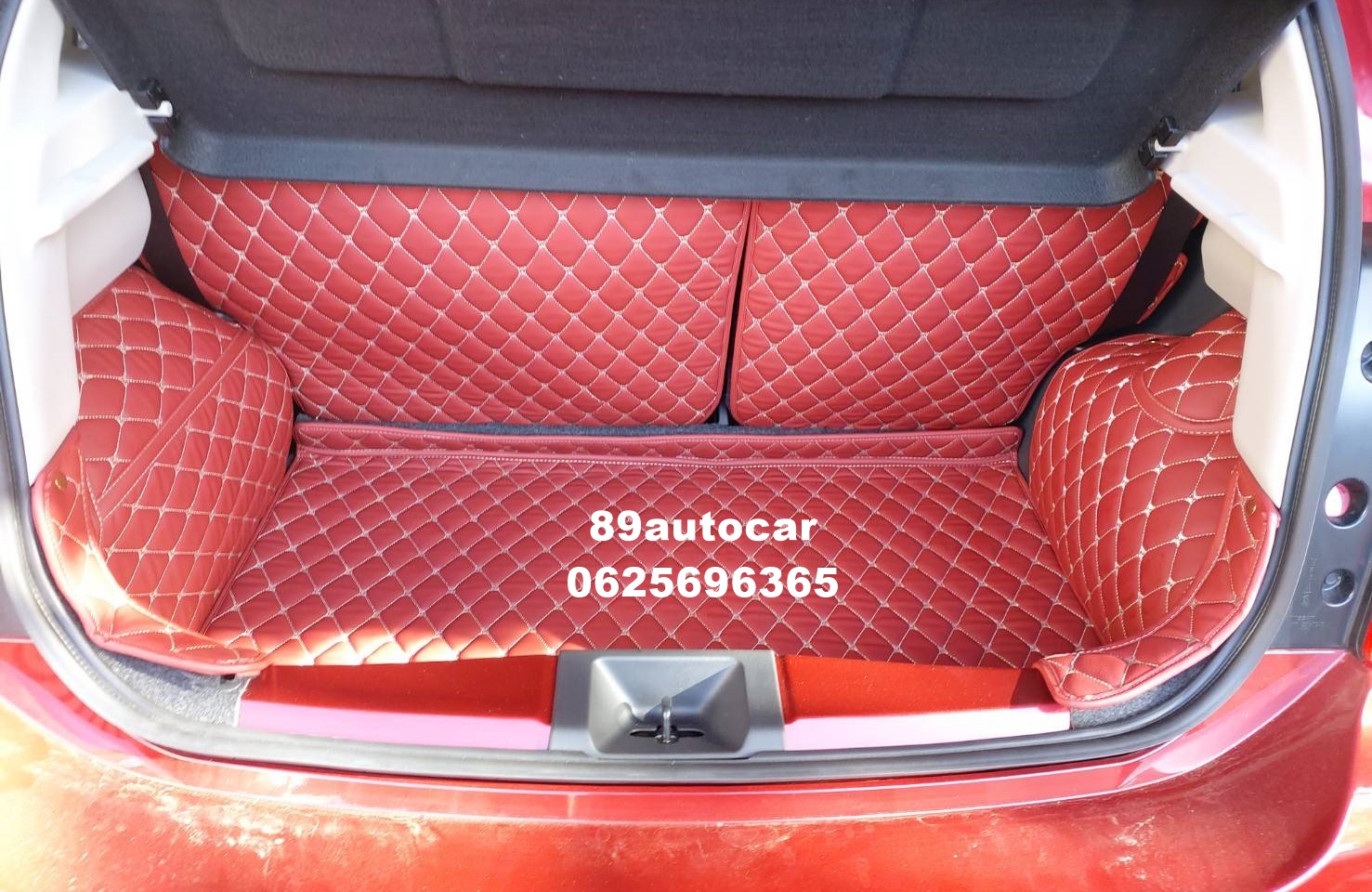 พรมในรถยนต์ Nissan March เข้ารูป เต็มคัน