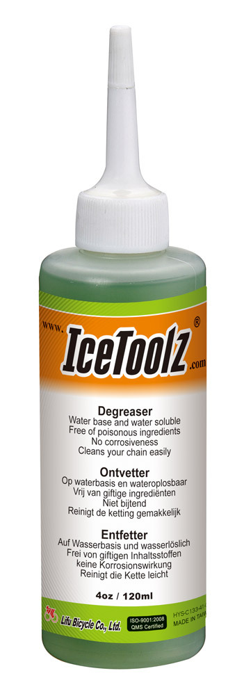 น้ำยาล้างโซ่ IceToolz degreaser C133, concentrated (water based) 4oz•/120ml, green