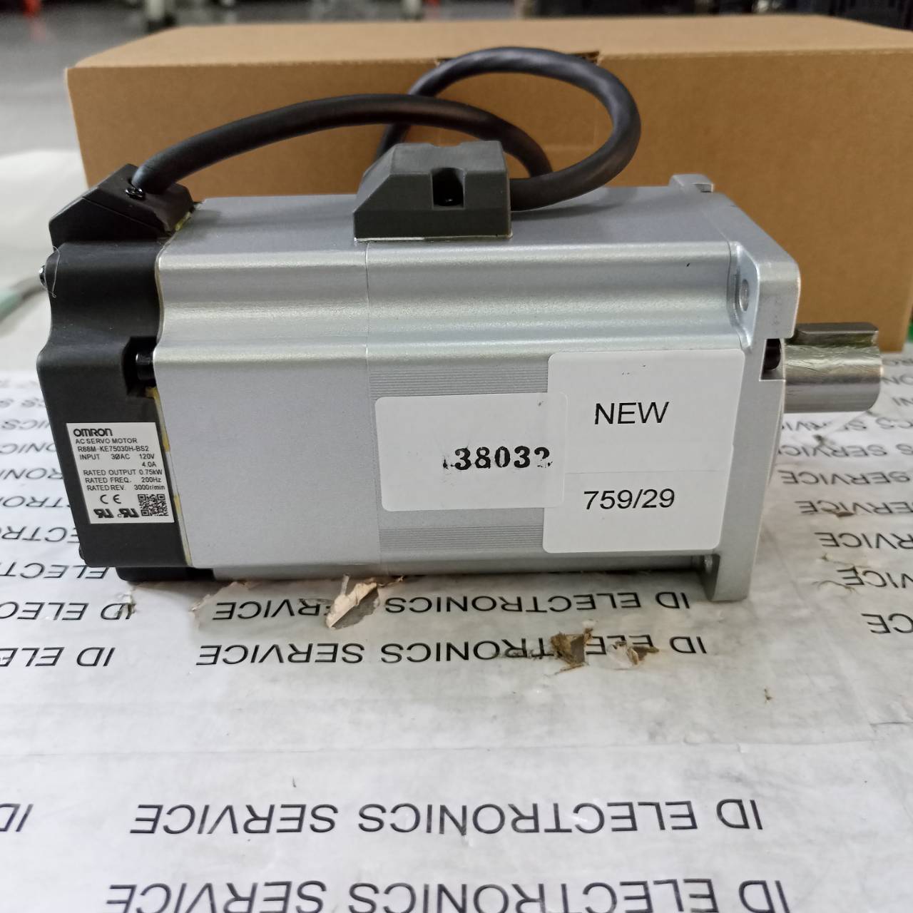 R88M-KE75030H-BS2 SERVO MOTOR " OMRON "