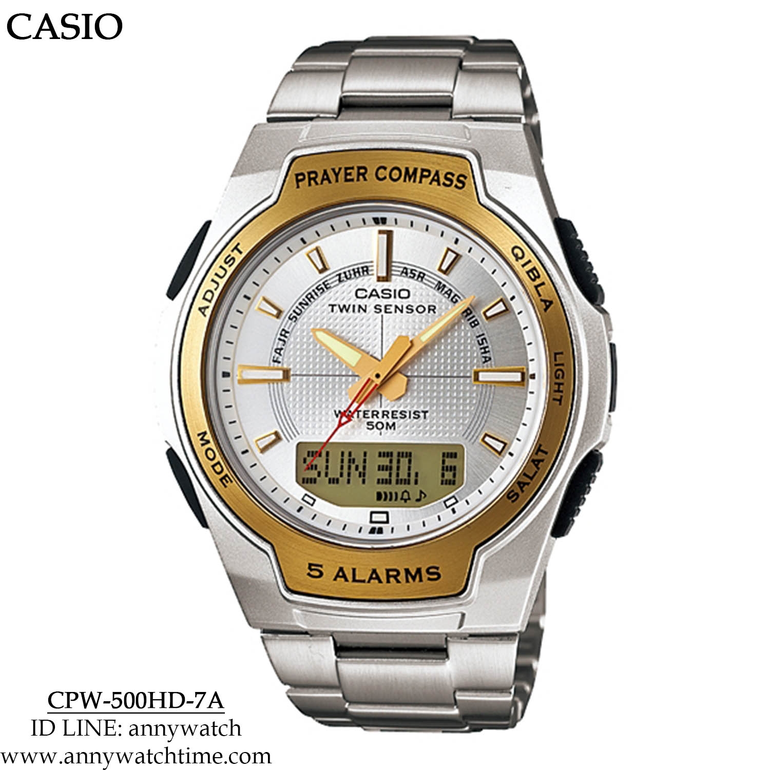 CASIO CPW-500HD-7A