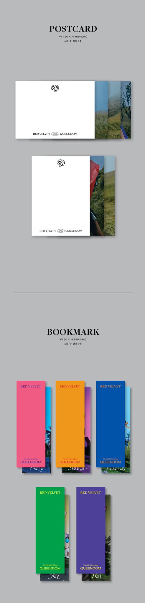 อัลบั้ม #Red Velvet - Mini Album Vol.6 [Queendom] Photo Book Queen ver.(Random Ver.)