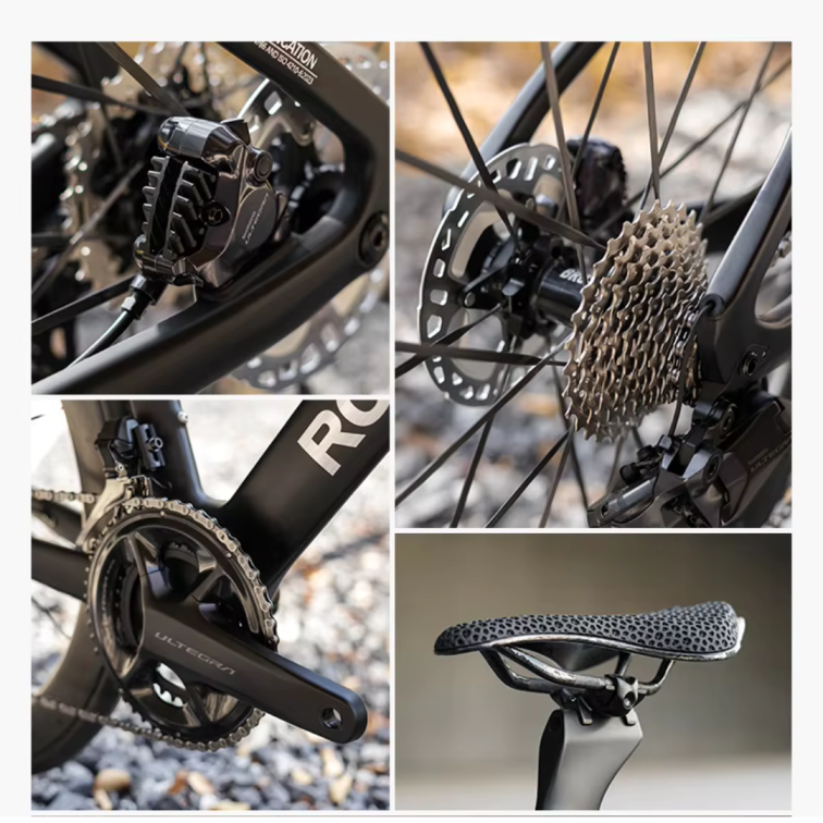 ROCKBROS PEGASUS R8170 จักรยานคาร์บอน 2025 | รุ่นท็อป | Ultegra Di2 | น้ำหนัก 7.1 กก. | ซี่ล้อคาร์บอน | Vittoria Corsa