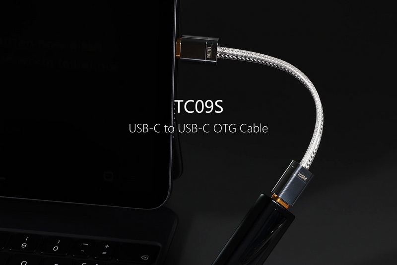 ขาย DD TC09S สายแปลง Type-C เป็น Type-C OTG สำหรับเครื่องเสียง