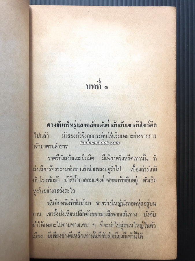 ลบลายนักเลงปืน (High Lonesome) ผลงานของ หลุยส์ ลามูร์ (Louis L'Amour)