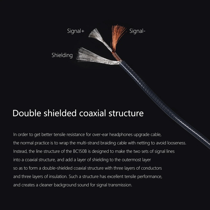 DD BC150B สายอัพเกรดสำหรับหูฟัง Headphone ขั้วมาตรฐาน 3.5 ประกันศูนย์ไทย