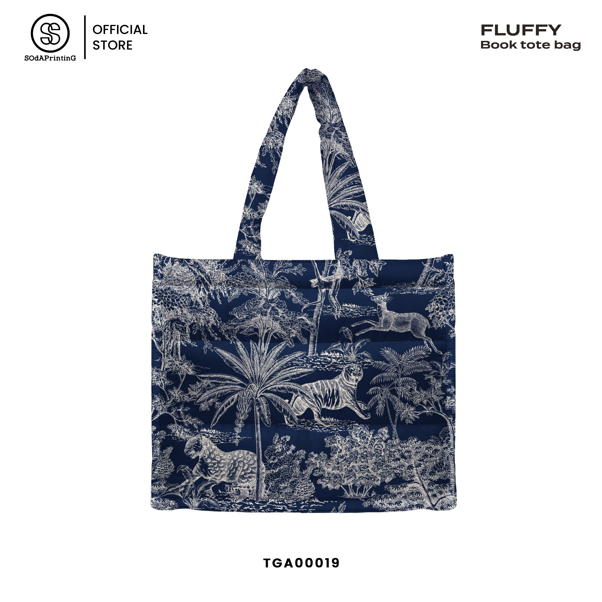 กระเป๋า Fluffy Book Tote Bags Forest Collection รหัส TGA00011-TGA00020 #FluffyBookToteBag