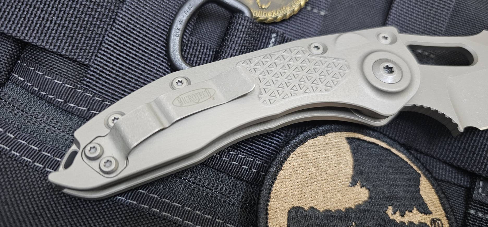 Microtech Stitch S/E - Apocalyptic Handle - Apocalyptic Blade