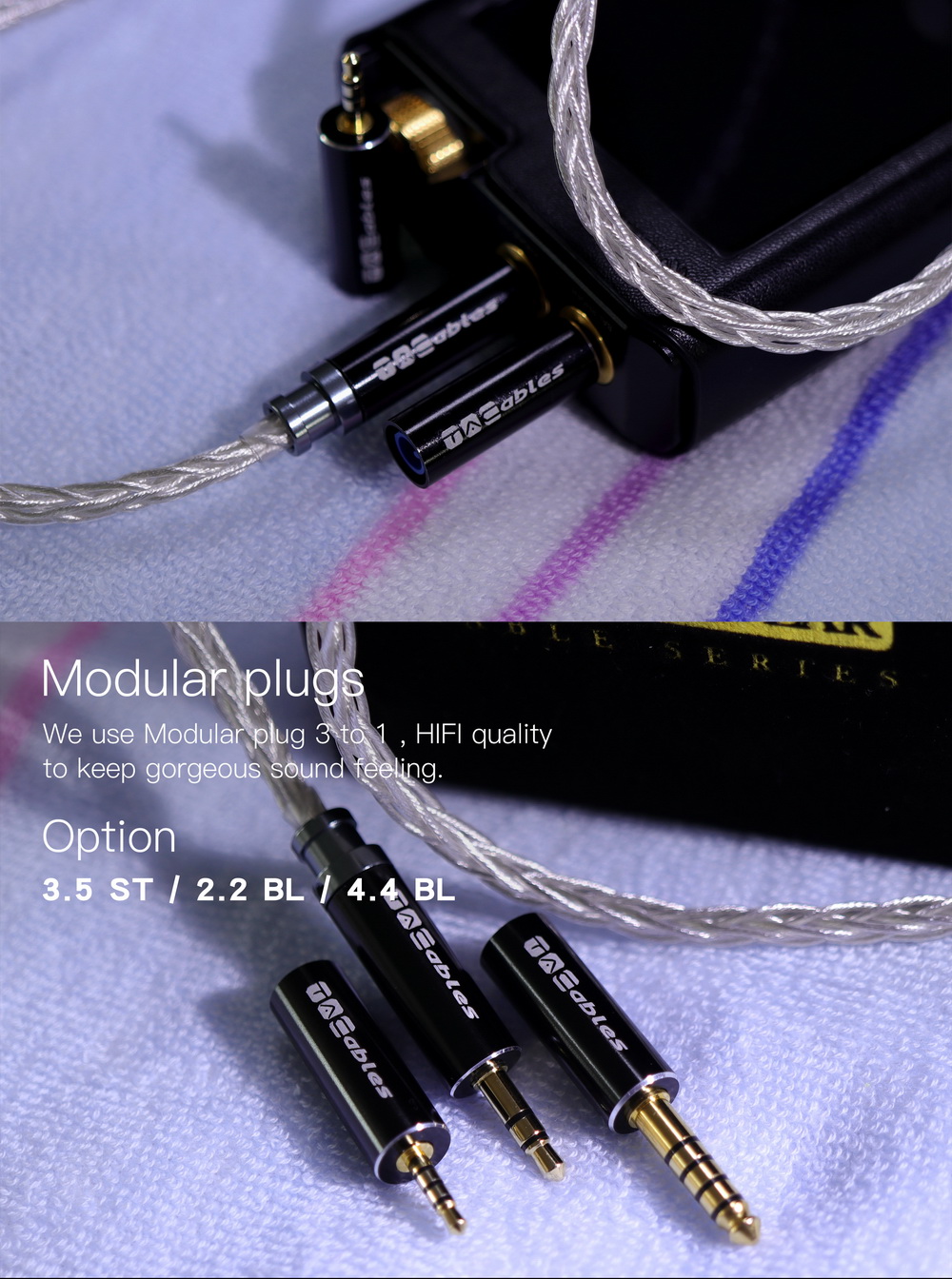 Tacables White Peony สายอัพเกรดหูฟัง Handmade ระดับเทพ