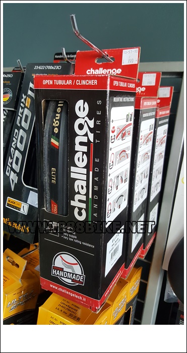 ยางเสือหมอบ CHALLENGE ROAD OPEN TUBULAR/CLINCER(HANDMADE) ขอบพับ