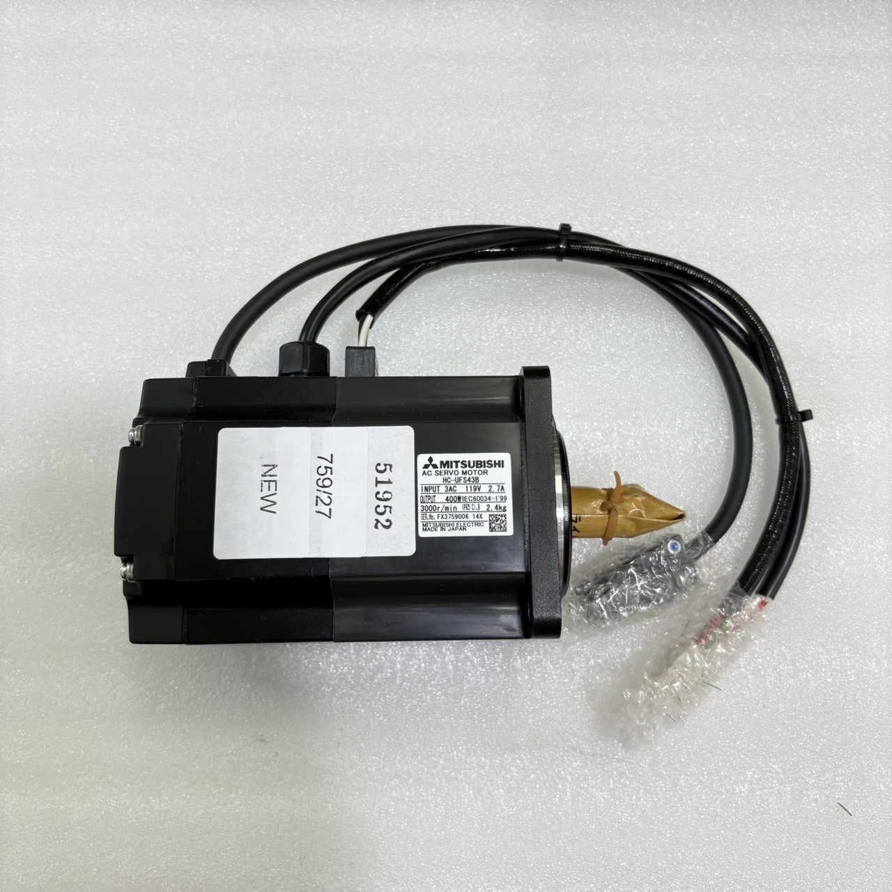 HC-UFS43B SERVO MOTOR “ MITSUBISHI ”