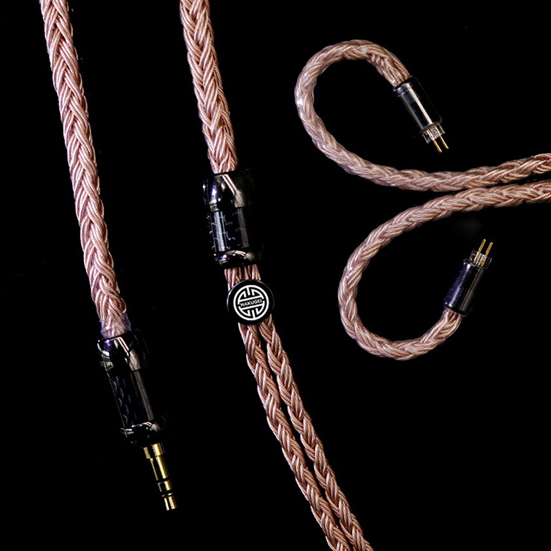 Hakugei Frey สายอัพเกรดหูฟัง Litz 6N OCC ชุบเงิน + Litz 6N OCC