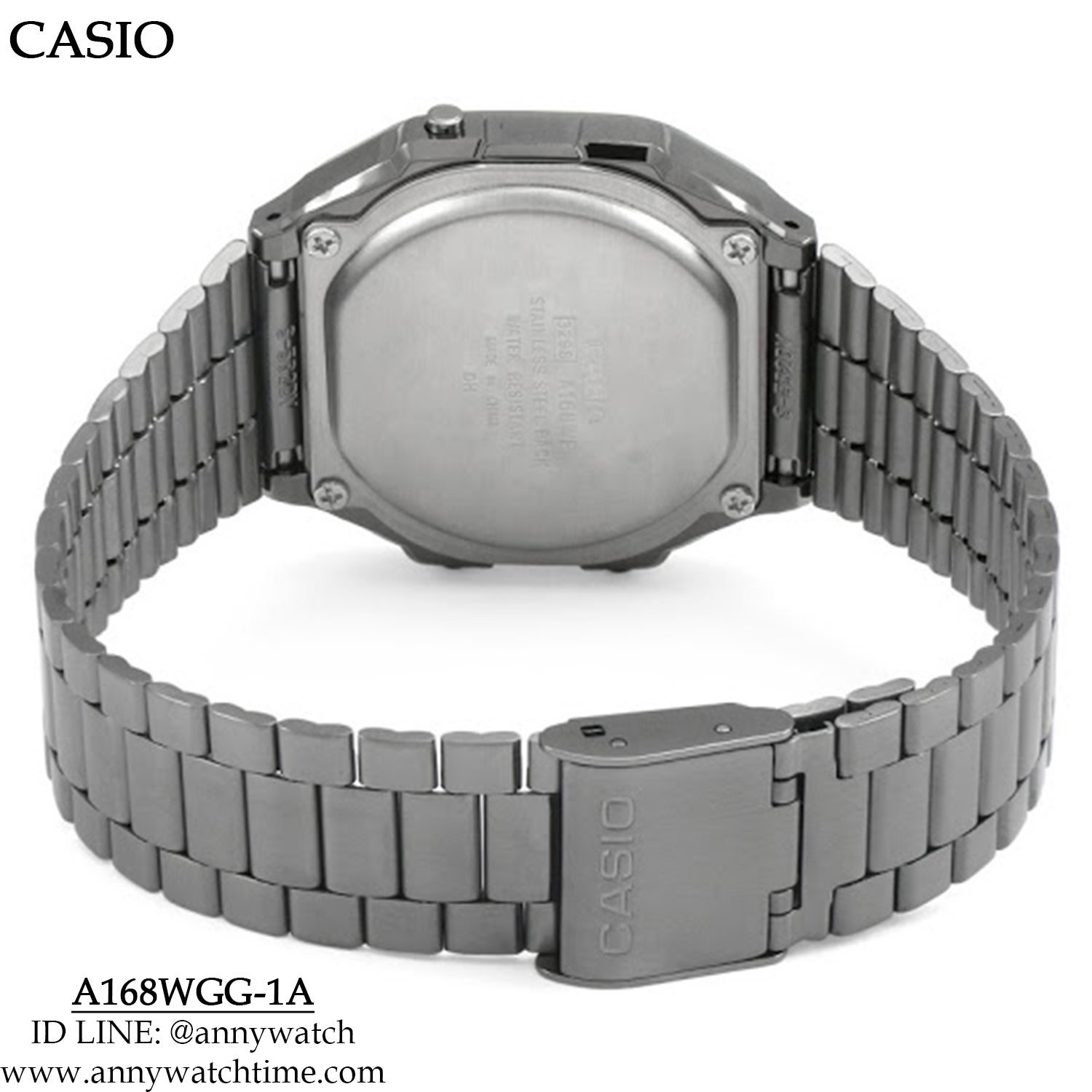 CASIO A168WGG-1A