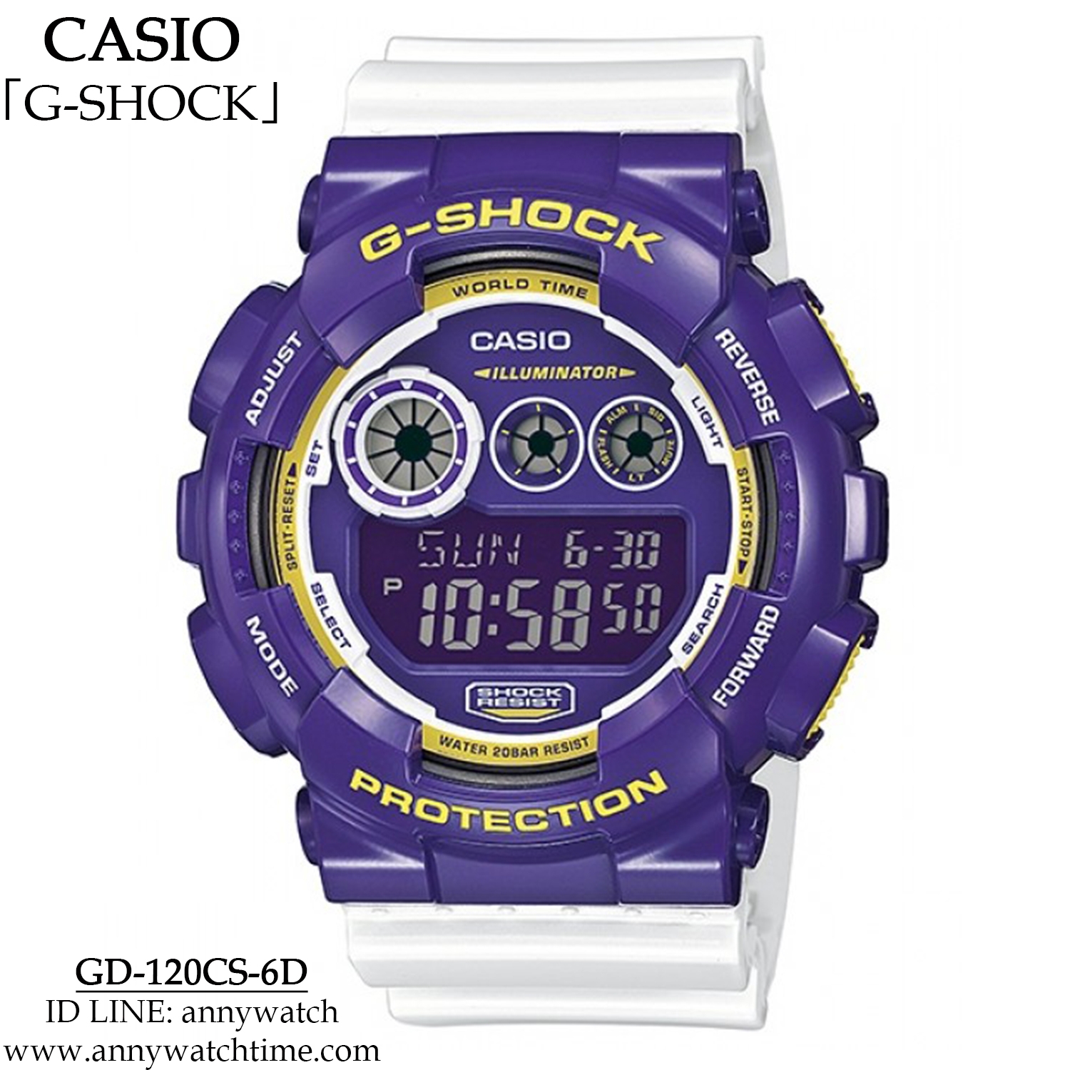 G-SHOCK GD-120CS-6D