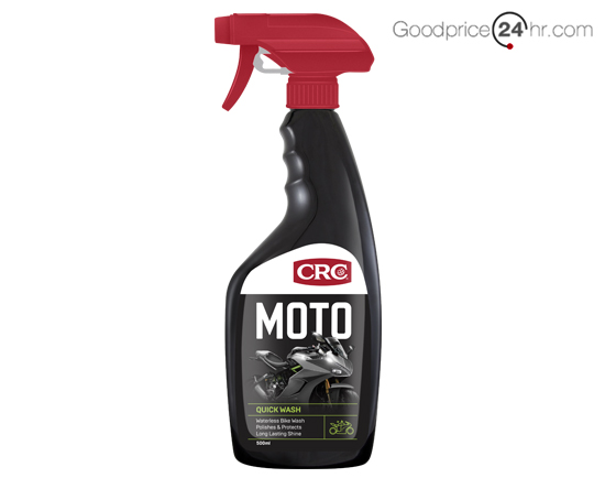 c-197. CRC MOTO QUICK WASH น้ำยาทําความสะอาดจักรยานยนต์ แบบไม่ใช้น้ำ 500ml