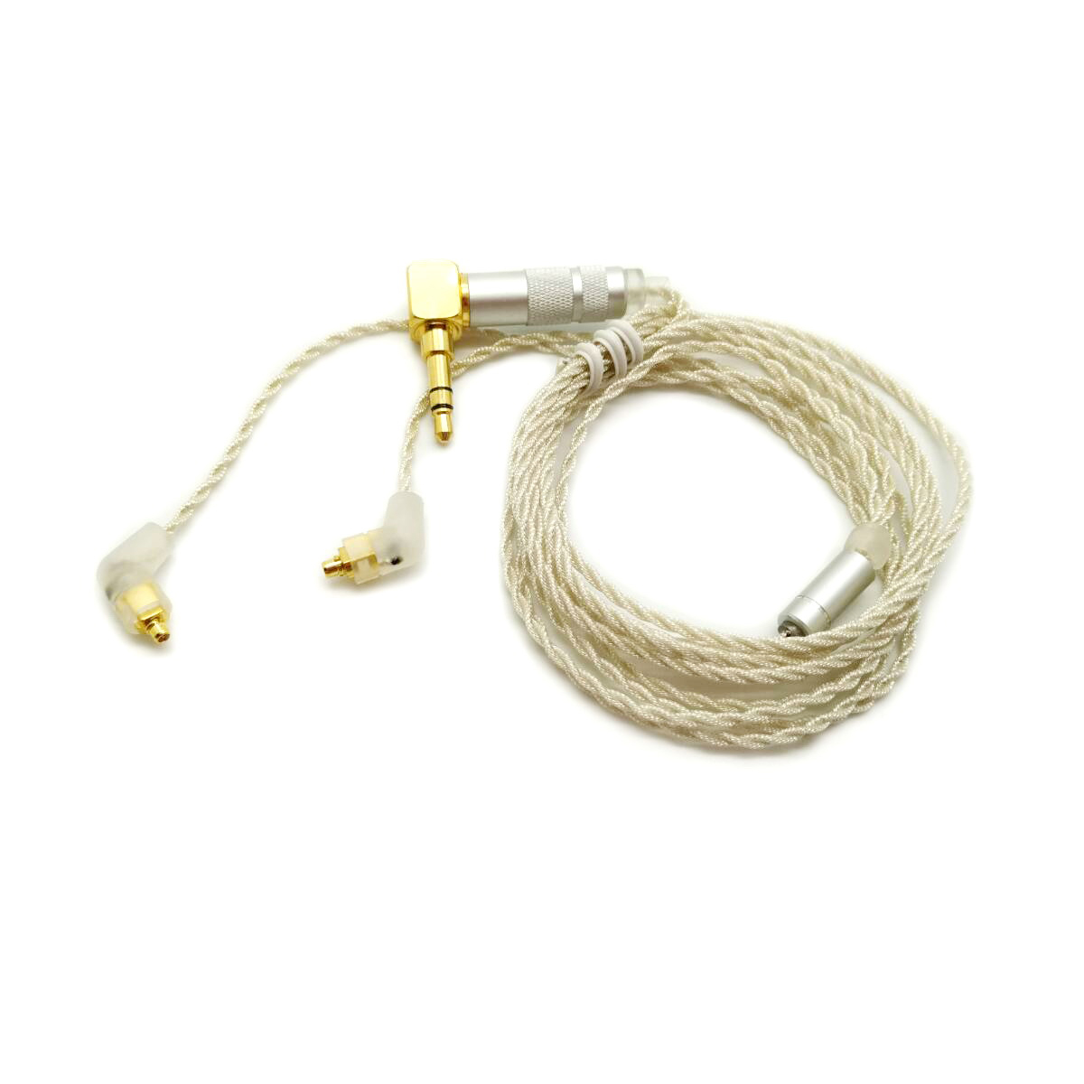 ขาย X-Tips silver fox สาย mmcx ขั้ว shure 0.75mm