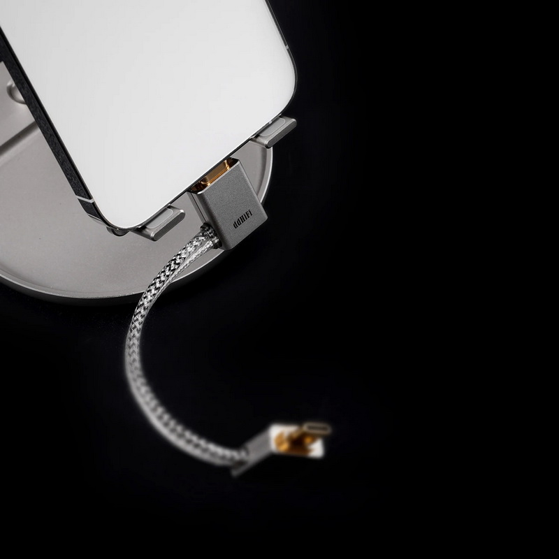 DD MFI09L สายแปลง Lightning เป็น TypeC OTG (หัวปลั๊กตัว L) สำหรับเครื่องเสียง