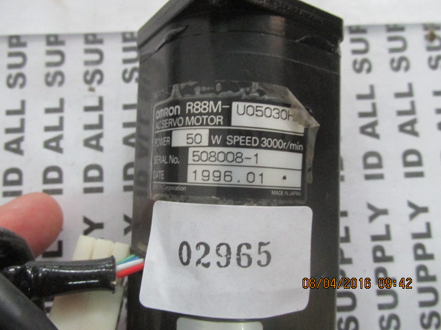 R88M-U05030HA SERVO MOTOR “ OMRON ”