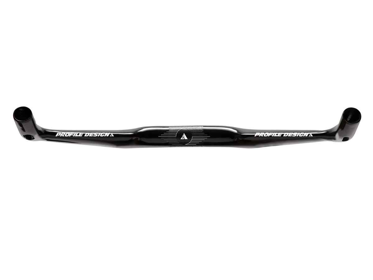 แฮนด์ PROFILE DESIGN SVETT TT CARBON BASEBAR, 40CM, 42CM BLK LOGO (RHKSVTT401-1,RHKSVTT421