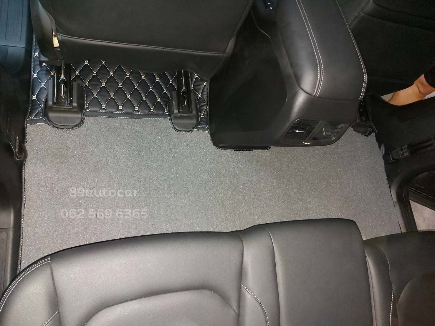 ขายพรมรถยนต์ Chevrolet Cabtiva 2020 ปูพรม8ดี สีดำด้ายทอง เย็บติด ไวนิลเทา