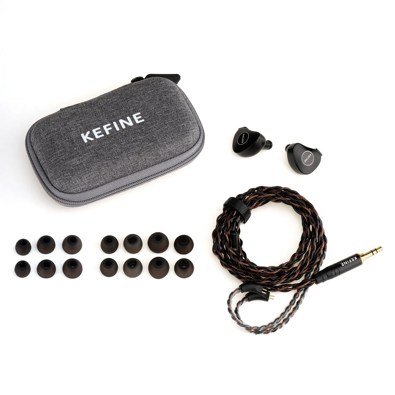 Kefine Klanar หูฟัง IEMs ไดรเวอร์ Planar 14.5 มม. บอดี้อลูมิเนียมอัลลอยด์ ประกันศูนย์ไทย