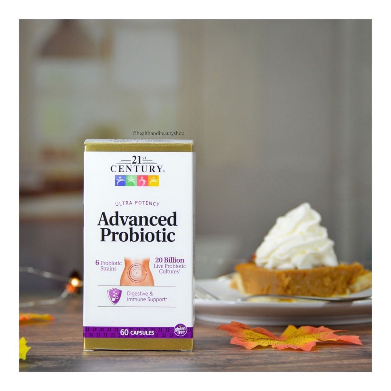 21st Century Advanced Probiotic, Ultra Potency, 60 Capsules