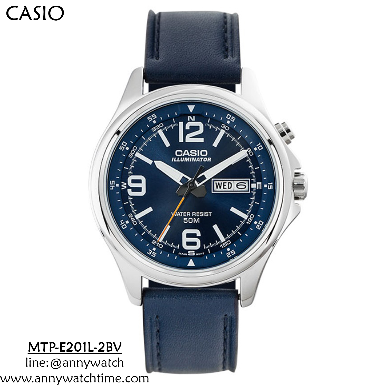 CASIO MTP-E201L-2BV