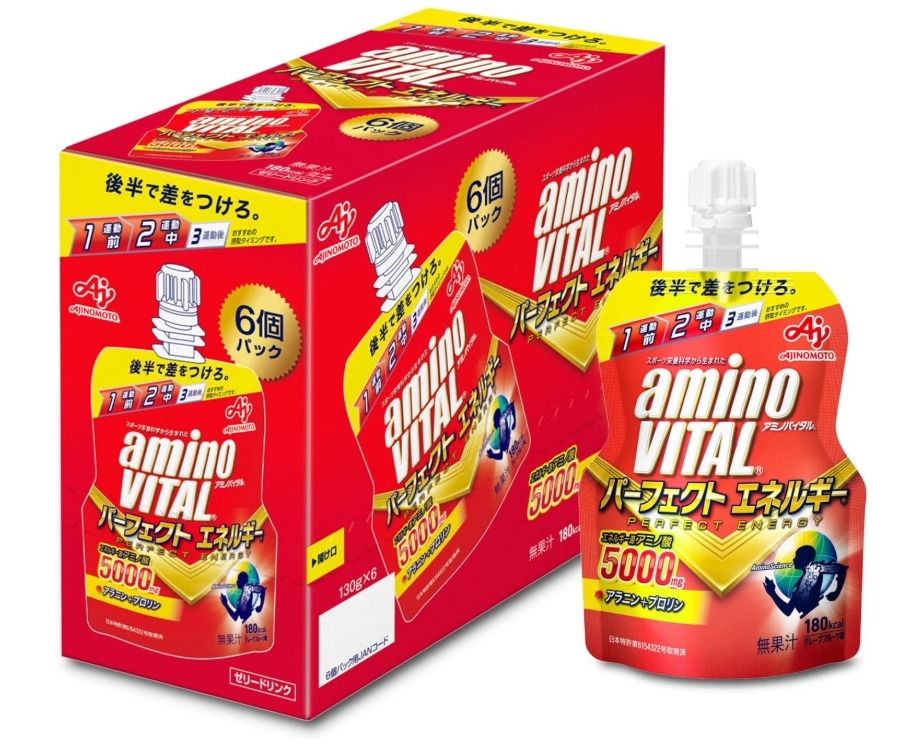 เจลให้พลังงานรสเกรปฟรุต Amino VITAL Perfect Energy 5000mg