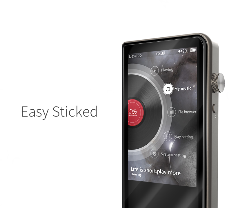 ขาย ฟิลม์กันรอยระดับ 9H สำหรับ shanling M3S เกรดพรีเมี่ยม