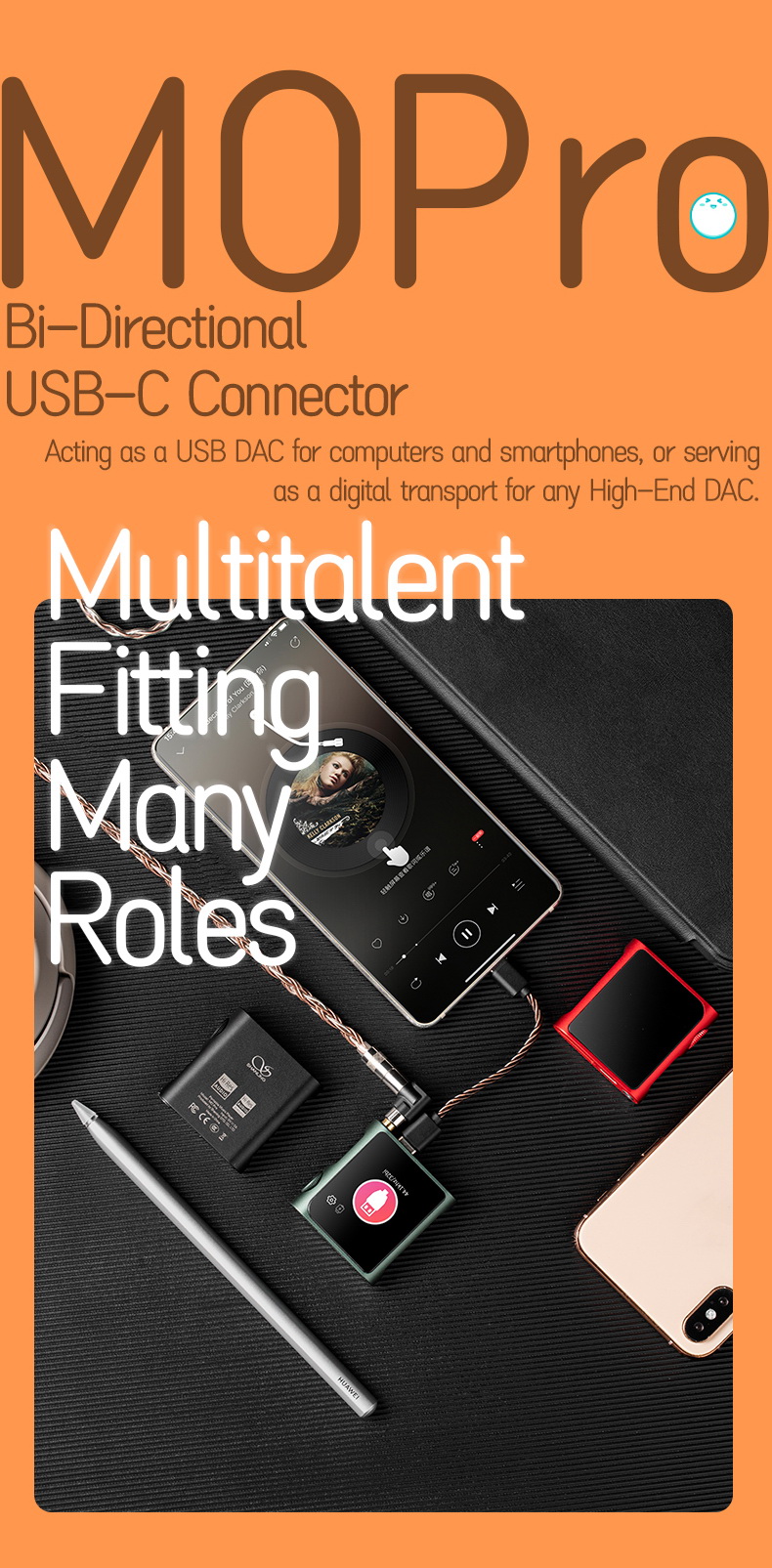 Shanling M0 PRO เครื่องเล่นเพลงพกพาจิ๋ว รองรับ Dual Hi-Res ประกันศูนย์ไทย