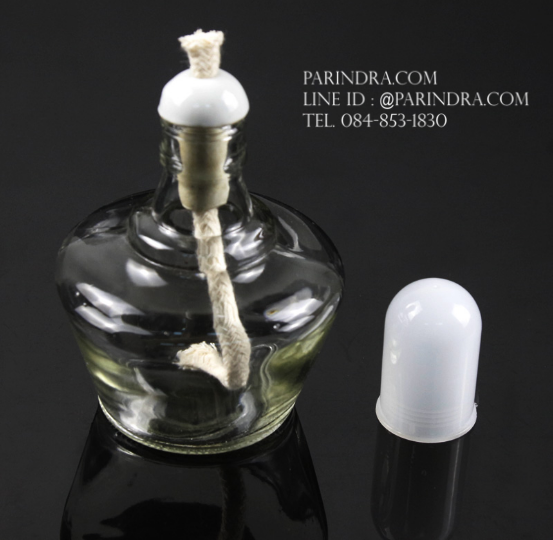 ตะเกียงแอลกอฮอล์แก้ว สวย คลาสสิก ขนาด 150 ml.